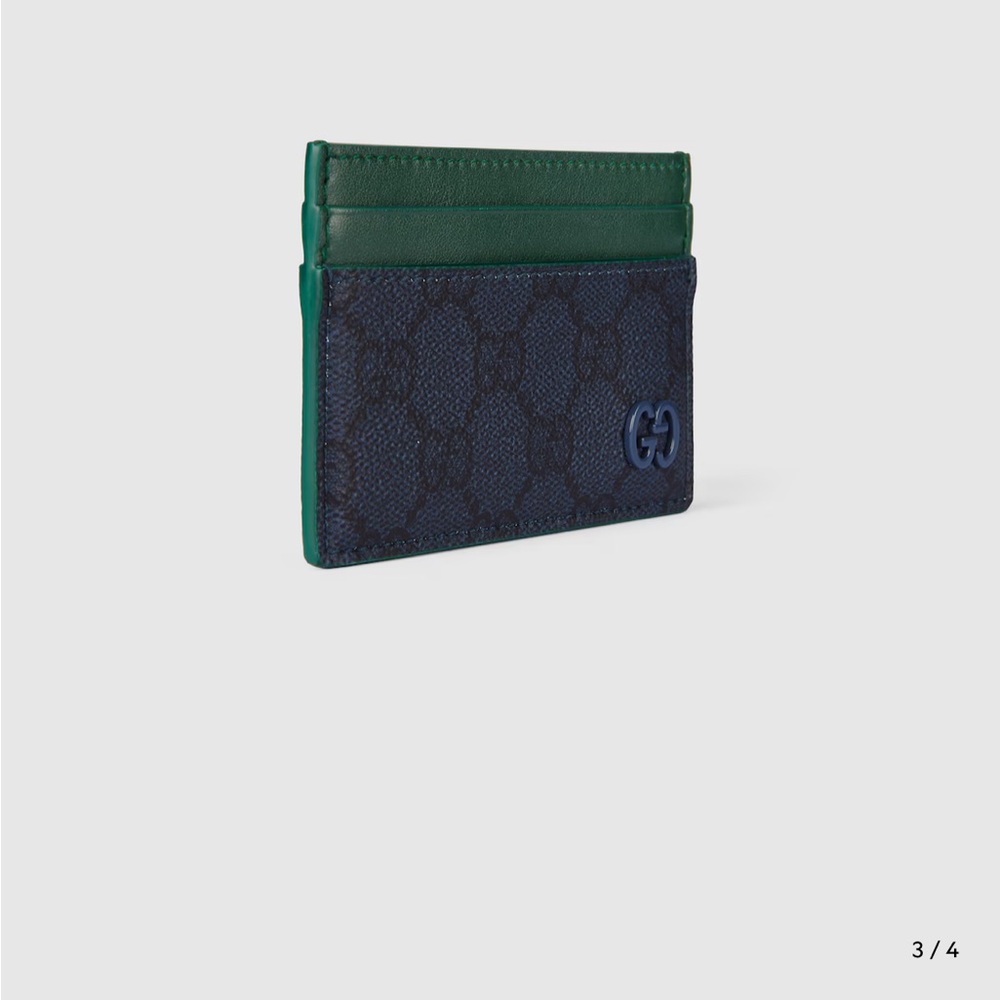 Gucci Green GG card case - NWT - Picture 9 of 10